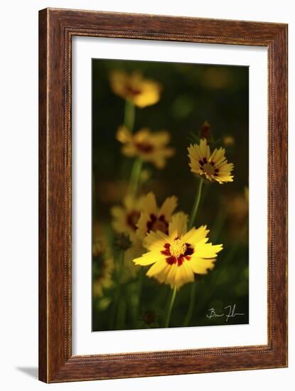 Yellow Flowers-5fishcreative-Framed Giclee Print