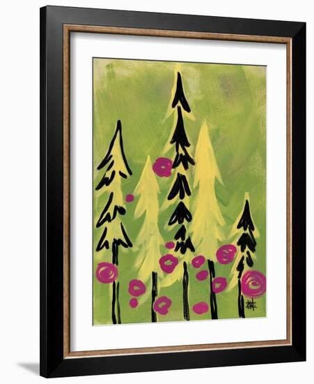 Yellow Forest-Natasha Wescoat-Framed Giclee Print