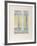 Yellow Fragment With Column II-Peter Saari-Framed Collectable Print