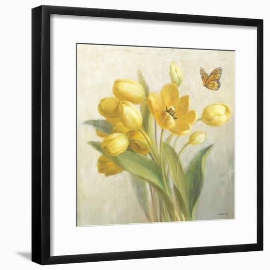 Yellow French Tulips-Danhui Nai-Framed Premium Giclee Print