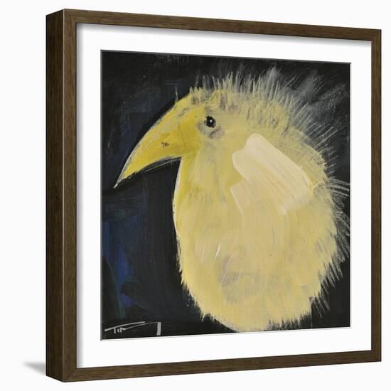 Yellow Fuzzy Bird-Tim Nyberg-Framed Giclee Print