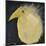 Yellow Fuzzy Bird-Tim Nyberg-Mounted Giclee Print