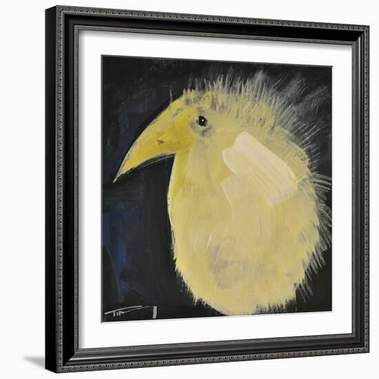 Yellow Fuzzy Bird-Tim Nyberg-Framed Giclee Print