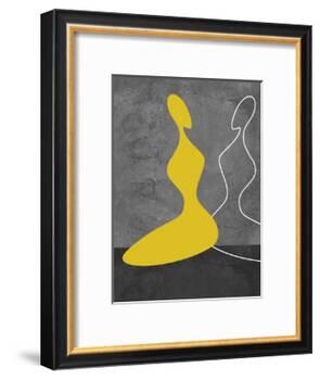 Yellow Girl-Felix Podgurski-Framed Art Print