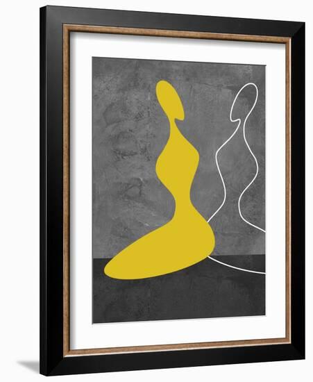 Yellow Girl-Felix Podgurski-Framed Art Print