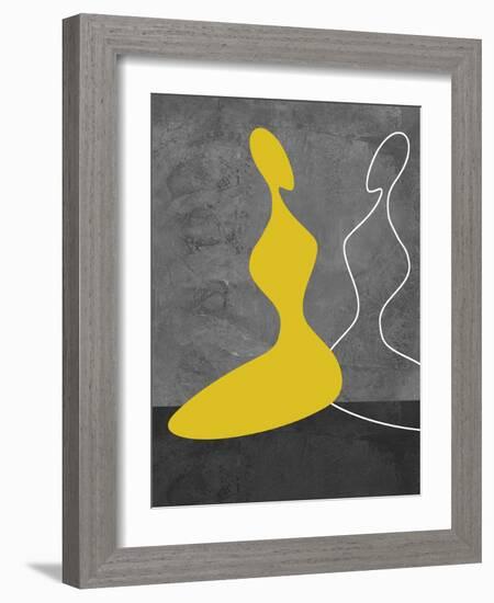 Yellow Girl-Felix Podgurski-Framed Art Print