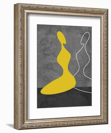 Yellow Girl-Felix Podgurski-Framed Premium Giclee Print