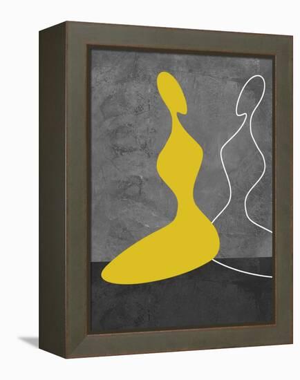 Yellow Girl-Felix Podgurski-Framed Stretched Canvas