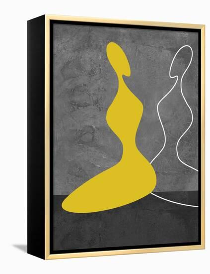 Yellow Girl-Felix Podgurski-Framed Stretched Canvas