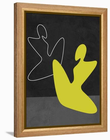 Yellow Girl-Felix Podgurski-Framed Stretched Canvas