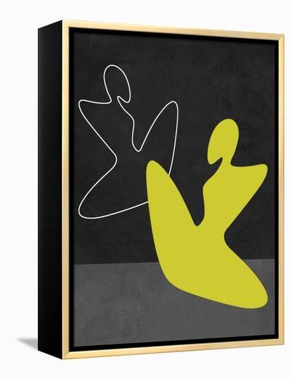 Yellow Girl-Felix Podgurski-Framed Stretched Canvas