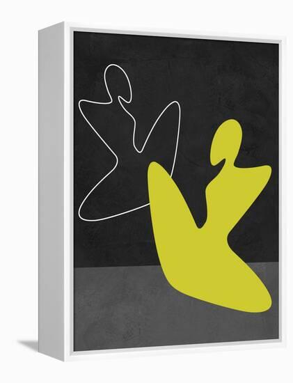 Yellow Girl-Felix Podgurski-Framed Stretched Canvas