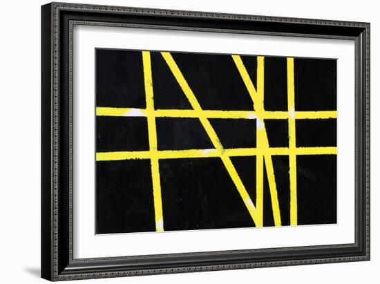 Yellow Gold I-null-Framed Art Print