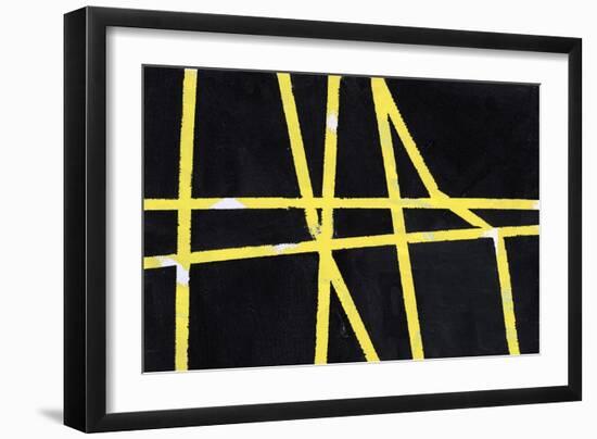 Yellow Gold II-null-Framed Art Print