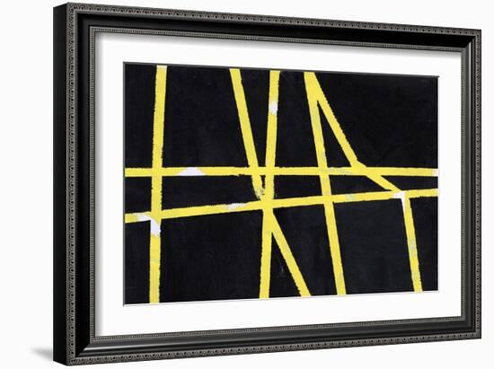 Yellow Gold II-null-Framed Art Print