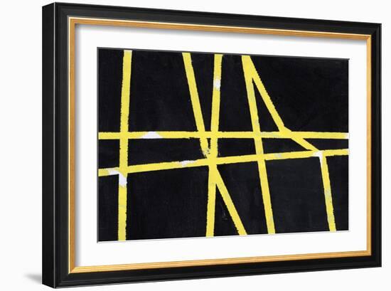 Yellow Gold II-null-Framed Art Print
