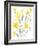 Yellow & Grey Garden I-Jennifer Goldberger-Framed Art Print