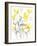 Yellow & Grey Garden II-Jennifer Goldberger-Framed Art Print