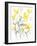 Yellow & Grey Garden II-Jennifer Goldberger-Framed Art Print