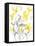 Yellow & Grey Garden II-Jennifer Goldberger-Framed Stretched Canvas