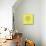Yellow Happy Flower-Jan Weiss-Mounted Art Print displayed on a wall