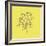 Yellow Happy Flower-Jan Weiss-Framed Art Print