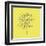 Yellow Happy Flower-Jan Weiss-Framed Art Print