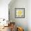 Yellow Hash-Jace Grey-Framed Art Print displayed on a wall