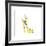 Yellow High Heeled Shoe-null-Framed Giclee Print