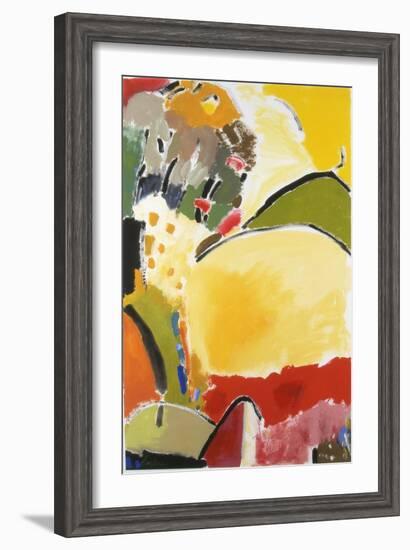 Yellow Hill-Kim Parker-Framed Giclee Print