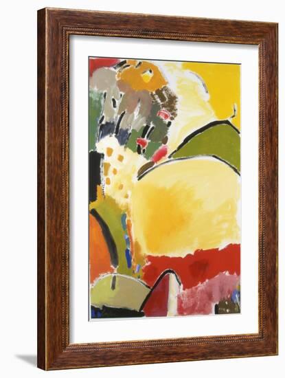 Yellow Hill-Kim Parker-Framed Giclee Print