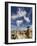 Yellow Hoodoos under a Wispy Cloud, San Juan Basin, New Mexico, USA, North America-James Hager-Framed Photographic Print