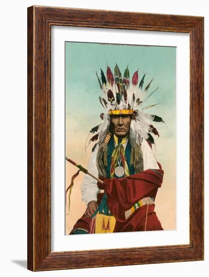 Yellow Horse, Ponca Indian-null-Framed Art Print