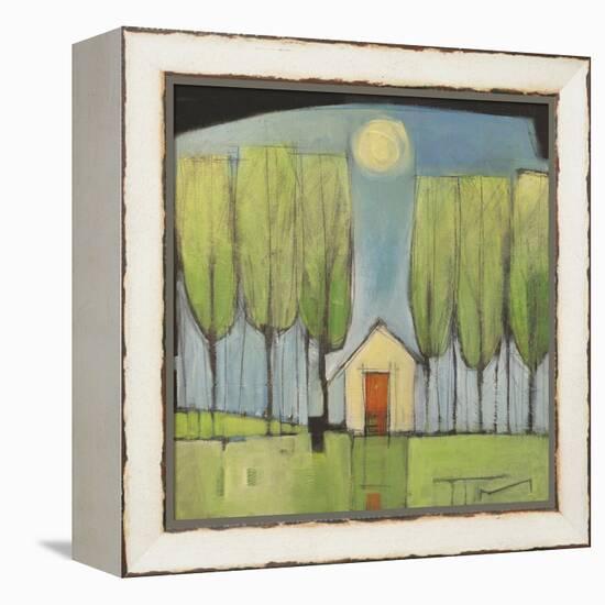 Yellow House in Woods-Tim Nyberg-Framed Premier Image Canvas