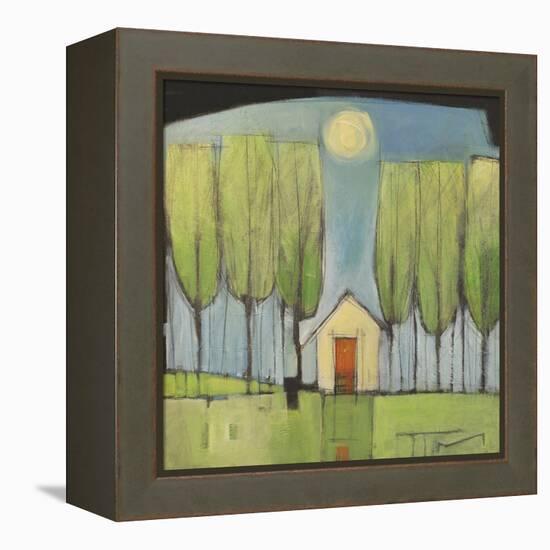 Yellow House in Woods-Tim Nyberg-Framed Premier Image Canvas