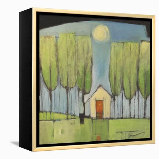 Yellow House in Woods-Tim Nyberg-Framed Premier Image Canvas