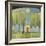 Yellow House in Woods-Tim Nyberg-Framed Giclee Print