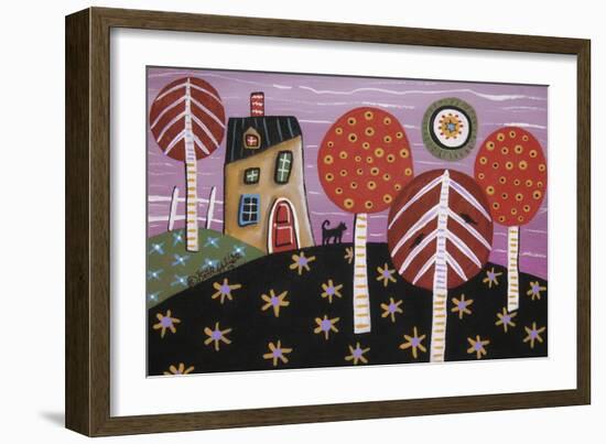 Yellow House-Karla Gerard-Framed Giclee Print