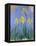 Yellow Irises; Les Iris Jaunes, C.1918-1925-Claude Monet-Framed Premier Image Canvas