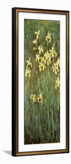 Yellow Irises-Claude Monet-Framed Giclee Print