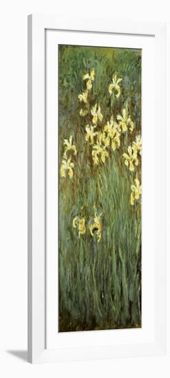 Yellow Irises-Claude Monet-Framed Giclee Print