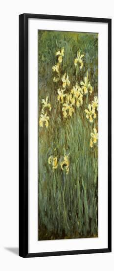 Yellow Irises-Claude Monet-Framed Giclee Print