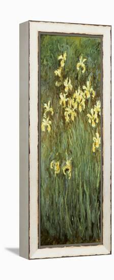 Yellow Irises-Claude Monet-Framed Premier Image Canvas