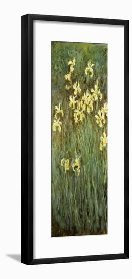 Yellow Irises-Claude Monet-Framed Giclee Print