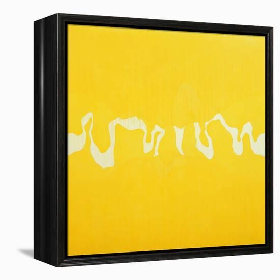 Yellow Journey-Charlie Millar-Framed Premier Image Canvas