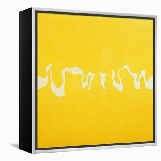 Yellow Journey-Charlie Millar-Framed Premier Image Canvas