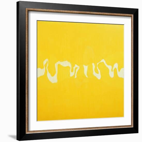 Yellow Journey-Charlie Millar-Framed Giclee Print