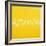 Yellow Journey-Charlie Millar-Framed Giclee Print