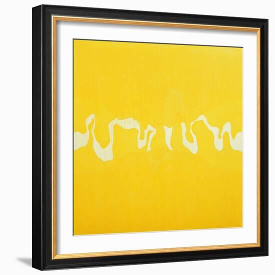 Yellow Journey-Charlie Millar-Framed Giclee Print