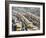 Yellow Kolkata Taxis and Commuters at Howrah Railway Station, Howrah, Kolkata (Calcutta), India-Annie Owen-Framed Photographic Print